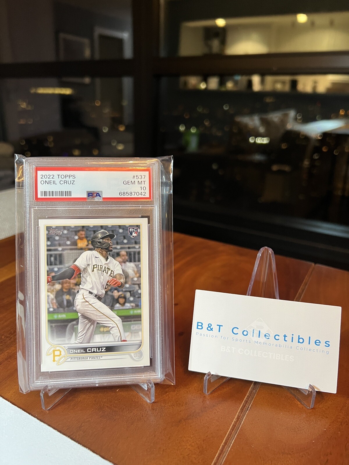 2022 Topps ONEIL CRUZ #537 Rookie Card PSA 10 Pittsburgh Pirates 🔥🔥