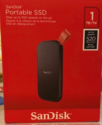 SanDisk 1TB, 2.5 inch Portable External SSD SDSSDE30 - Afbeelding 2 van 2
