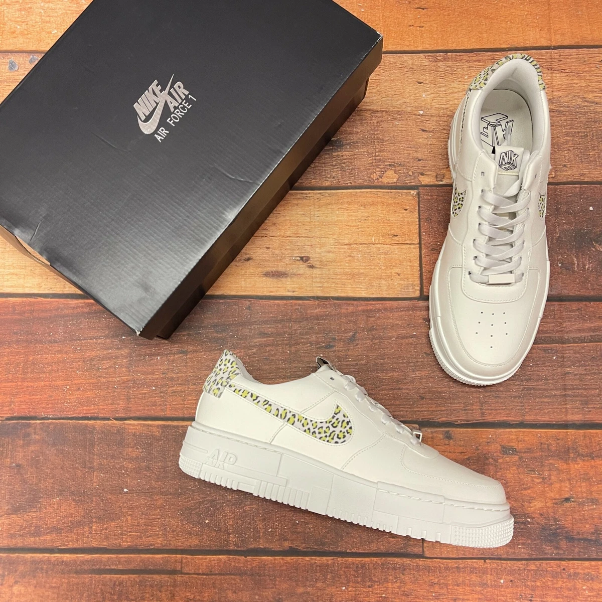 Nike Women's Air Force 1 Pixel SE White Shoes DH9632-101 | eBay