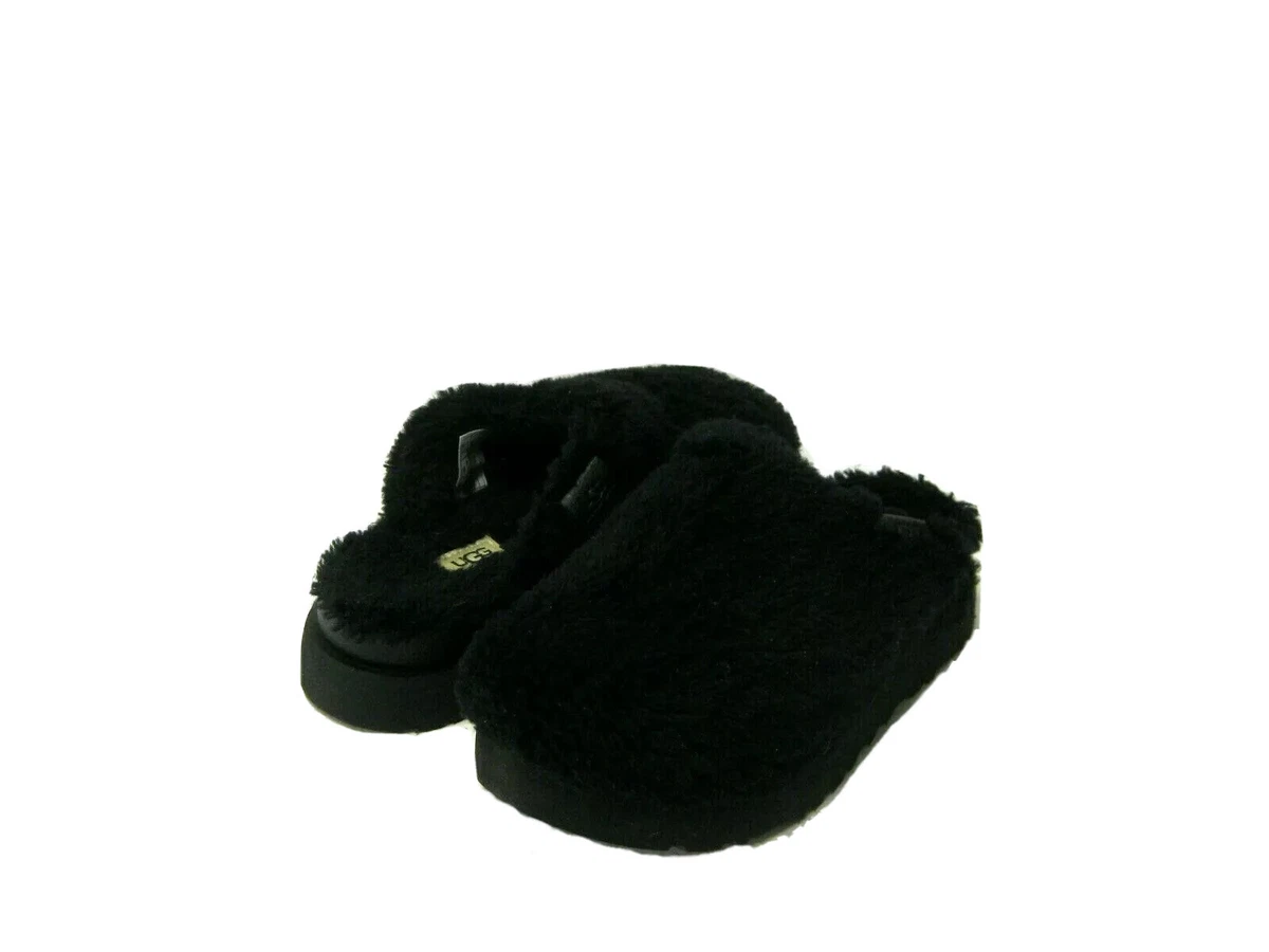 UGG Fuzz Sugar Slide Black (Women's)
