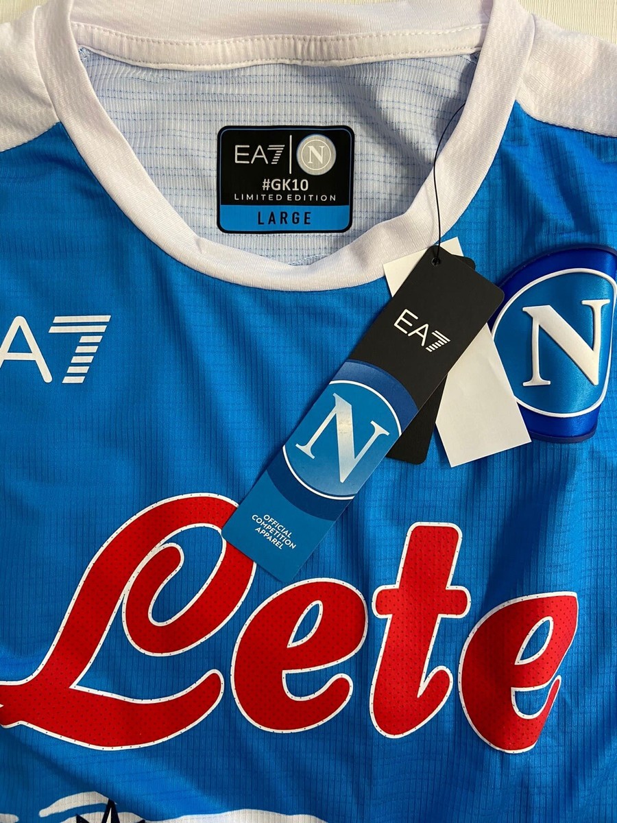 2021/22 EA7 SSC Napoli Maradona Game Shirt Limited Edition 2021/22 EA7 SSC Napoli Maradona Game Shirt Limited Edition