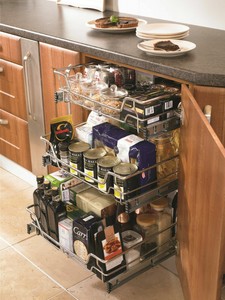 300 to 1000mm Kitchen Base Pull Out Internal Single Drawer Soft Closing Luxury