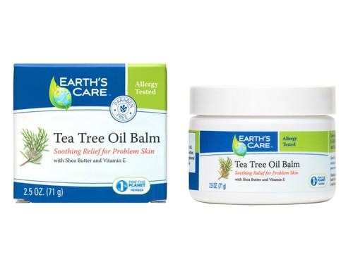 Earth's Care Tea Tree Oil Balm, No Parabens, Fragrances, Dyes 2.5oz Exp. 04/2027 - Picture 6 of 10