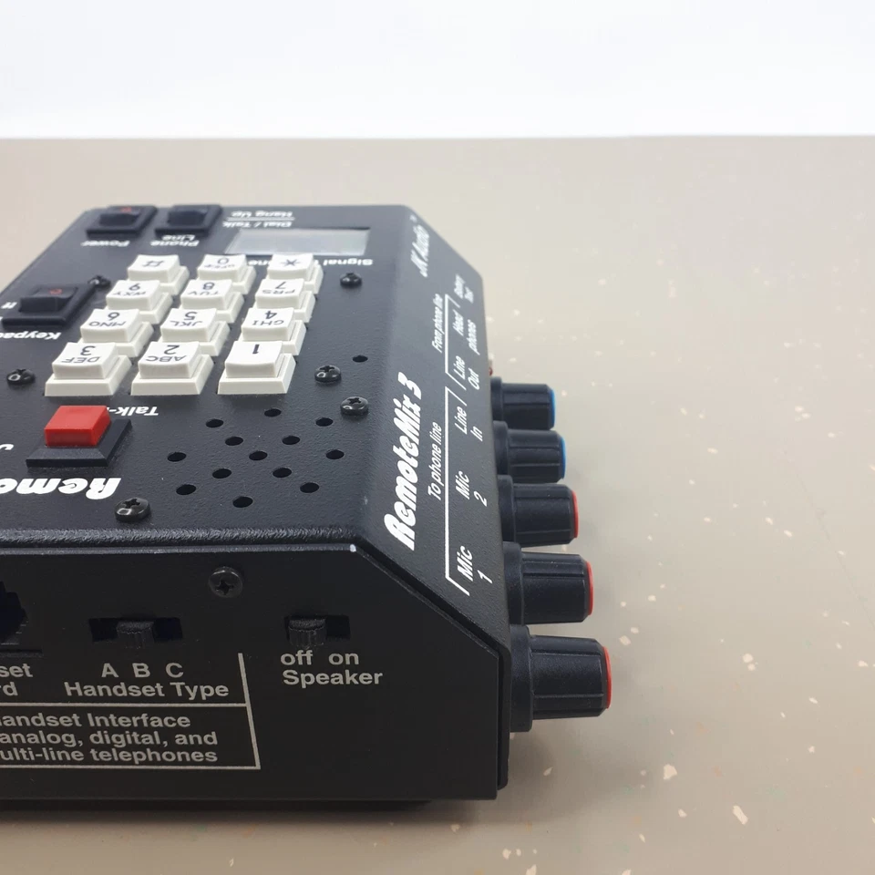 JK Audio Remote Mix 3 Mixer Broadcast Hybrid Phone Line Audio Interface E4412 - Image 3 of 4