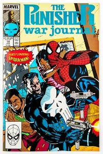 Punisher-War-Journal-14-1988-Marvel-App-by-Spider-Man-Jim-Lee-Unread-NM