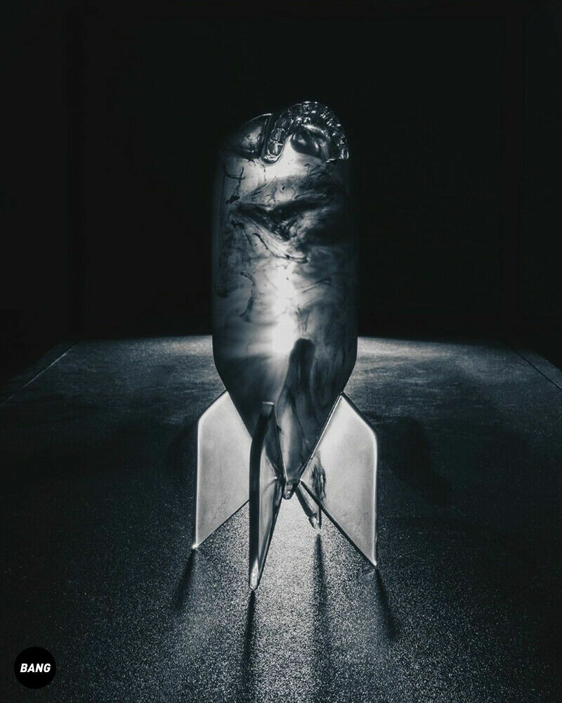 MIGHTY JAXX JASON FREENY SKULL BOMB PHANTOM EDITION 20cm Art Toy