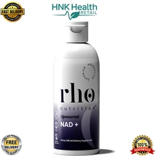 Rho Nutrition Liposomal NAD+ – 4 fl oz | Ultra-High Absorption Liquid Supplement