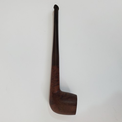 Vintage Estate Chelsea Imported Briar Pipe Long Stem Billiard 5" - Picture 10 of 11