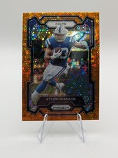 Kylen Granson 2023 Panini Prizm Orange Disco Prizm #128 Colts
