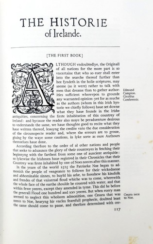 Holinshed's Irish Chronicle: The Historie of Irelande Limited Edition 1979 - Imagen 8 de 15