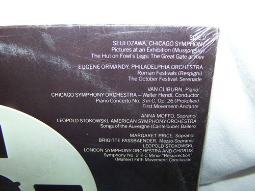 The MAXELL Classical II SAMPLER Vinyl LP Record ALBUM DPL 1-0464 SEALED - Picture 4 of 4