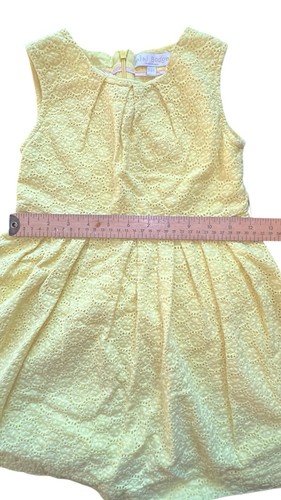 Bright Yellow lace mini Boden girls dress 5 To 6 Years CottageCore - Picture 8 of 9