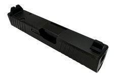 Complete Assembled DLC RMR Slide for G26 Tall Sights DLC Flush Cut Barrel