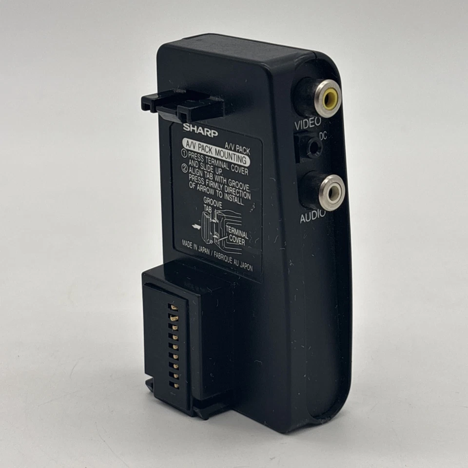 Sharp ViewCam A/V Pack / A/V Pack Mounting Converter - Made In Japan - Image 2 of 4