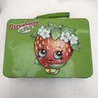 SHOPKINS Metal Lunch Box - Collectible Collector’s Tin Handle 2013 Strawberry — photo 1