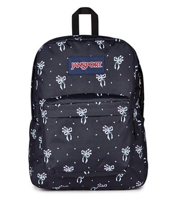 JanSport SuperBreak One Size, Pastel Petals Black/Blue/Pink/Green