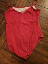 Balera Leotard Dance Gymnastic Red Size XL Adult Dancewear