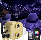 AMKI Dual-Head Twinkle RGBW 20W Fiber Optic Light Mixed 620pcs*9.8ft