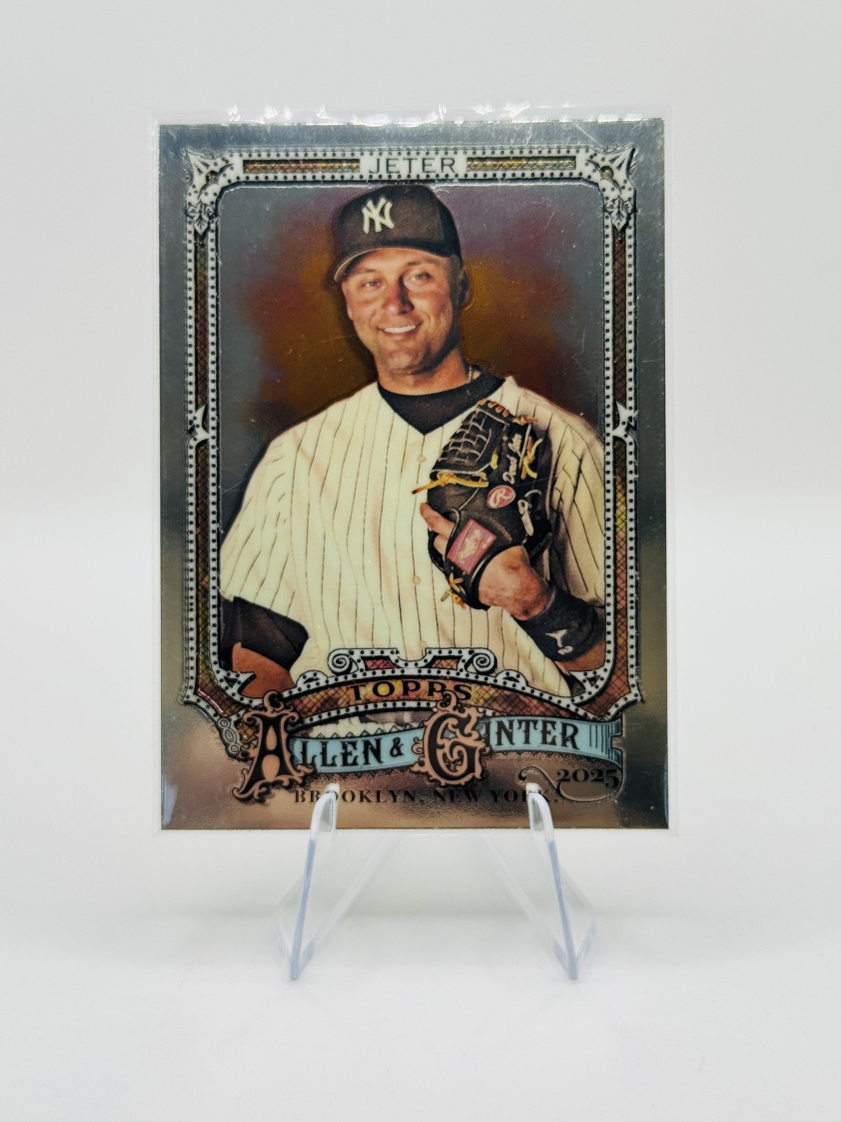 2025 Topps Allen & Ginter - Chrome Derek Jeter #21