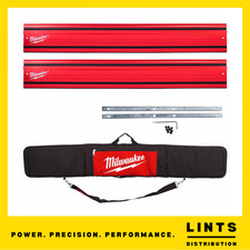 Milwaukee 4932480906 GR-KIT Guide Rail Kit 2 x 1.4m Rails, Bag and Joining Bar