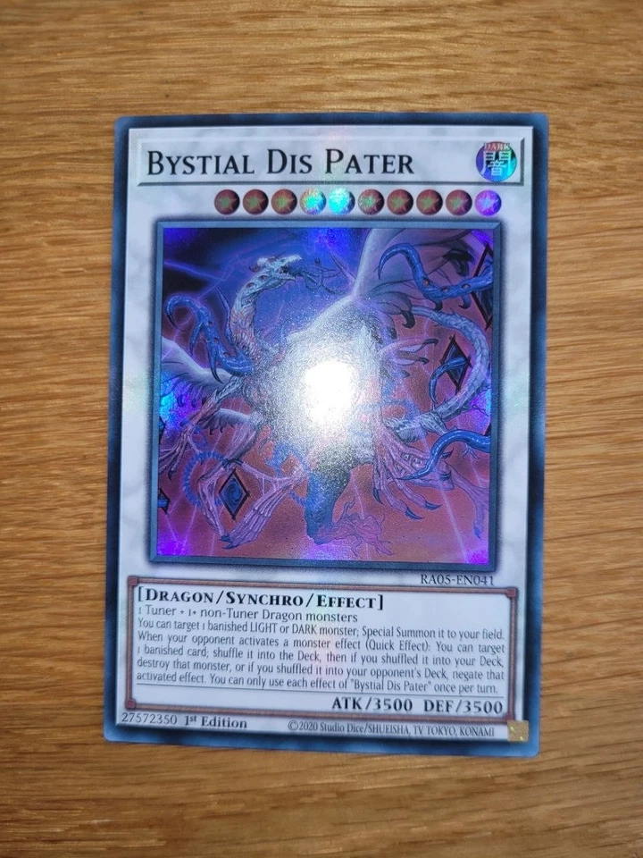 Bystial Dis Pater Super Rare RA05-EN041 English 1st Edition Yugioh - Bild 1 von 1