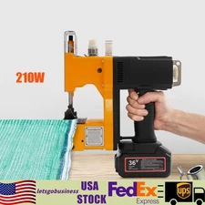 Bag Closer Sewing Machine Industrial Bag Closing Machine Handheld Bag W/ Charger