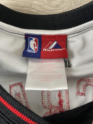 Vintage Majestic Houston Rockets Tracy McGrady Graphic Print Jersey Youth 10/12 - Picture 3 of 9