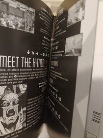 X-Men: Children of the Atom. 1996. Sega Saturn. disc. case. manual w/...