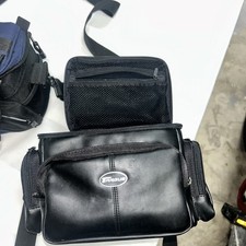 Targus Synthetic Leather Camera Shoulder Bag Black Padded With Strap