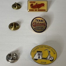 Cushman Scooter Pins X3 Texas