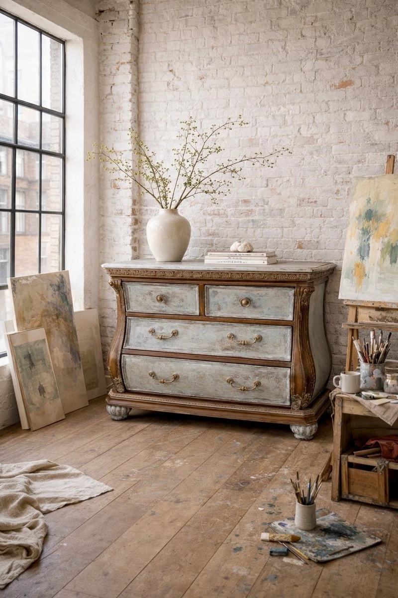 Green Dresser Antique Dressers & Chests of Drawers for sale | eBay