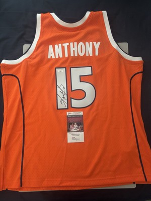 Carmelo Anthony Signed Mitchell & Ness Syracuse Jersey Basketball