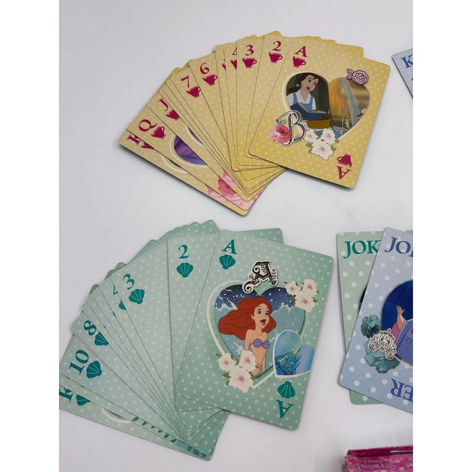Disney Princess Jumbo Playing Cards Complete Set - Image 2 of 4