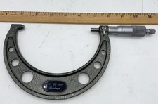 Mitutoyo 4-5 Inch Outside Micrometer 0.0001 Resolution Used Japan