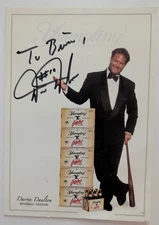 Darren Daulton AUTOGRAPHED Yuengling Beer Promotion Card 5X7