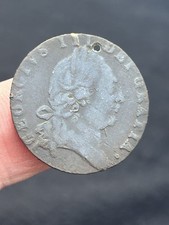 George III Spade Guinea Brass Gaming Token 1768 - Georgian 18th Century