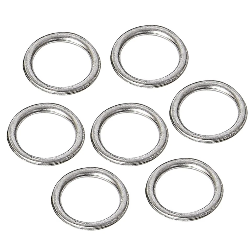 Washer Gasket 20pcs Crush Fit For Subaru Drain Oil Plug Forester Impreza WRX θ - Image 2 of 4