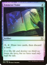 MTG FOIL Emmessi Tome - Eternal Masters #221