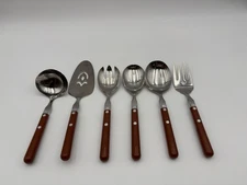 Hearthside Contemporary Stainless Korea Flatware Hostess Serving Set