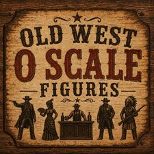 1:48 O SCALE DIORAMA LAYOUT OLD WEST SALOON FIGURES   MORE SOON 