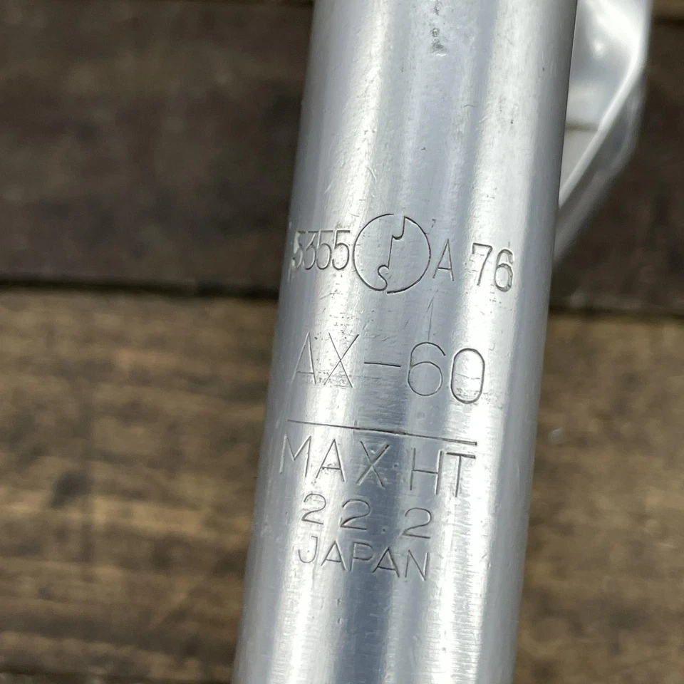 Vintage SR Sakae Forged Quill Stem AX-60 22.2mm 60mm Short Road Bike 1 inch - Image 2 of 4