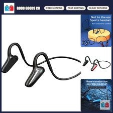 Wireless Bone Conduction Headphones IPX5 Waterproof Sports Earphones with Mic