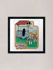 My Favourite Nursery Rhymes Framed  Framed Wall Art Poster Canvas Print Picture