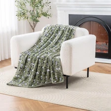 Peanuts VelvetLoft Cute Character Snoopy Plush Throw Blanket,Peanuts Poses an...