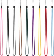 9 Pack Neck Lanyard for Keys Solid Color, Neck Strap Lanyard, Long Thin Neck Str