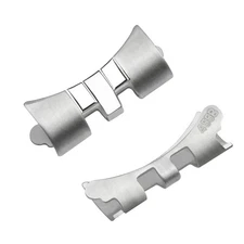2 PCS 455B END PIECE FOR JUBILEE BAND ROLEX 62523H DATEJUST SUBMARINER GMT 19MM