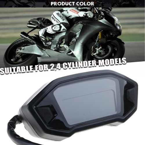DC8-12V Multifunctional Motorcycle Dashboard Digital Speedometer Thermometer - Picture 2 of 8