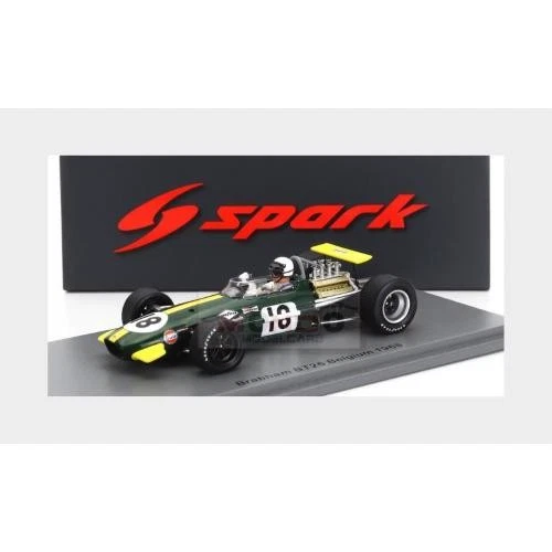 1:43 SPARK Brabham F1 Bt26 #18 Belgium Gp 1968 Jack Brabham S8311 - Immagine 2 di 2