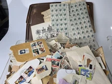 RARE 100s STAMPS on Paper WORLDWIDE Collection UNSEARCHED