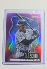 2022 Panini Prizm - Old School Ken Griffey Jr #OS-2 Purple Prizm